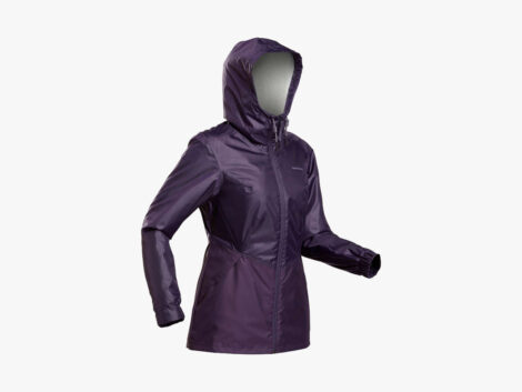 ژاکت زنانه کچوا sh100 Quechua بارانی زنانه