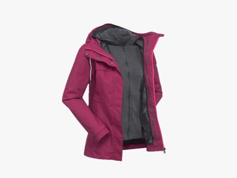 ژاکت فورکلاز ۳ در ۱ travel 100 زنانه