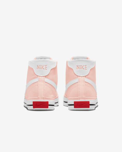 کتانی زنانه نایکی لگسی صورتی AALLBOX Nike Court Legacy Canvas Mid