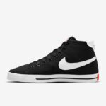 کتانی زنانه نایکی لگسی مشکی AALLBOX Nike Court Legacy Canvas Mid