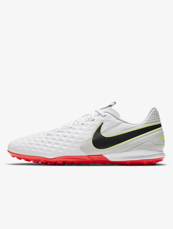 Nike Tiempo Legend 8 Academy TF | کفش فوتبال نایک آکادمی تی اف قرمز سفید