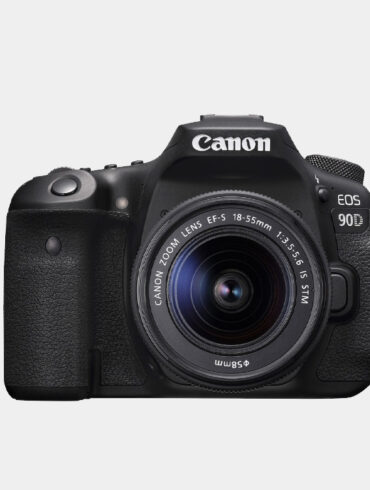 دوربین کانن 90D با لنز 55-18 آل باکس-Canon 90D 18-55 kit (3)