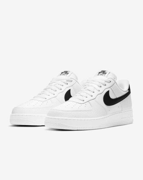 Nike Air Force 1 '07 | کتانی نایکی ایر فورس سفید - مشکی - Image 2