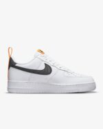 Nike Air Force 1 | کتانی نایکی ایر فورس سفید - نارنجی - Image 4