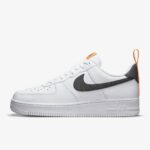 Nike Air Force 1 | کتانی نایکی ایر فورس سفید - نارنجی