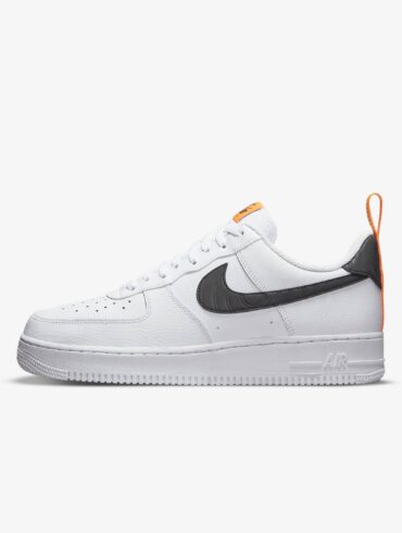 Nike Air Force 1 | کتانی نایکی ایر فورس سفید - نارنجی