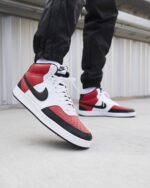 Nike Court Vision Mid | کتانی نایکی قرمز - Image 7