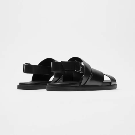 خرید اینترنتی صندل مردانه چرمی زارا Zara