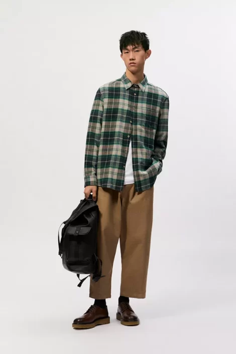 خرید اینترنتی کفش مردانه چرمی زارا قهوه ای