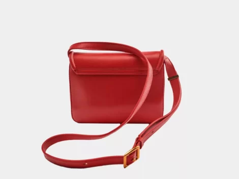 خرید اینترنتی کیف چرم زارا قرمز zara