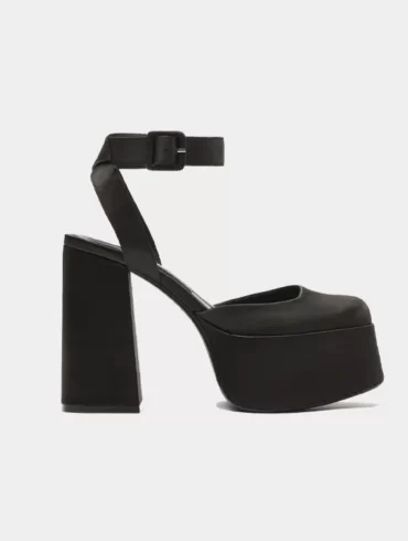 کفش پاشنه بلند برشکا مشکی