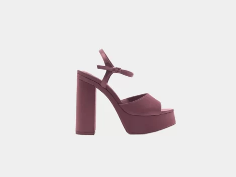 کفش پاشنه بلند زارا بنفش zara