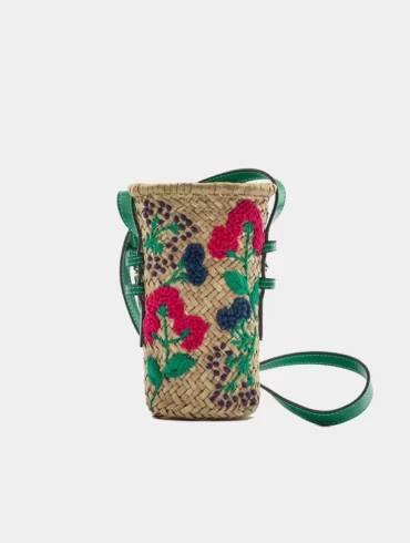 کیف حصیری زارا سبز