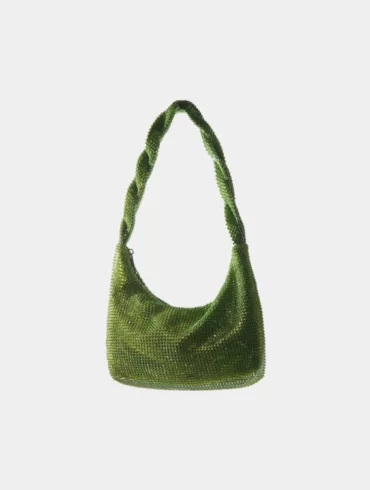 کیف زنانه زارا سبز shiny zara