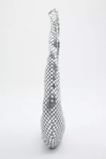 کیف زنانه زارا متالیک مش zara metallic mesh 2