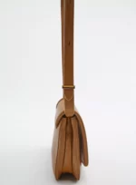 کیف چرم زارا قهوه ای zara aallbox