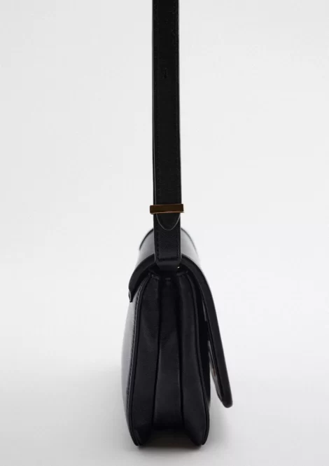 کیف چرم زارا مشکی zara aallbox