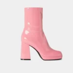 نیم بوت برشکا صورتی bershka mini