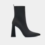 نیم بوت زنانه زارا مشکی ankle heel