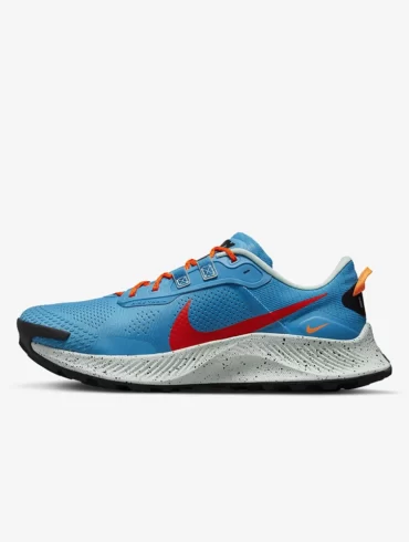 کتانی رانینگ مردانه نایکی پگاسوس تریل ۳ آبی Nike pegasus trail 3