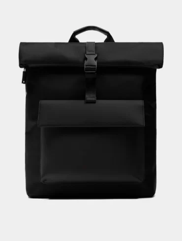 کوله پشتی مردانه زارا مشکی zara combined flap
